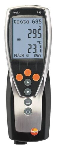 เครื่องวัดอุณหภูมิและความชื้น testo-635-1