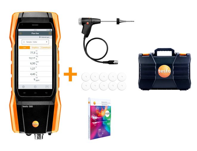 เครื่องวัดก๊าซ testo-300 kit 2