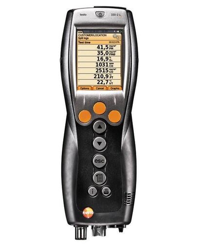 เครื่องวัดก๊าซไอเสียแบบมืออาชีพ testo-330-2LL