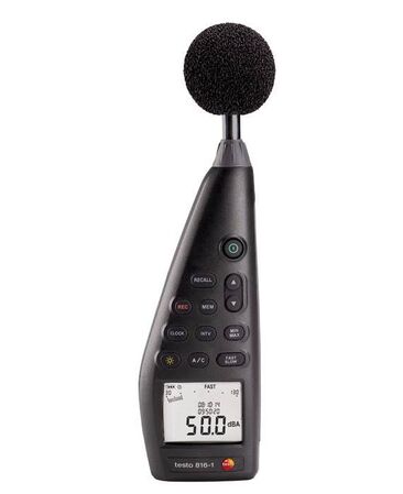 เครื่องวัดระดับเสียง testo-816-1