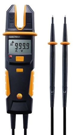 เครื่องวัดกระแสและแรงดันไฟฟ้า testo-755-2