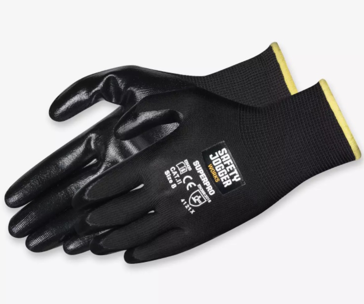 ถุงมือเซฟตี้ Safety jogger gloves superpro 4121x