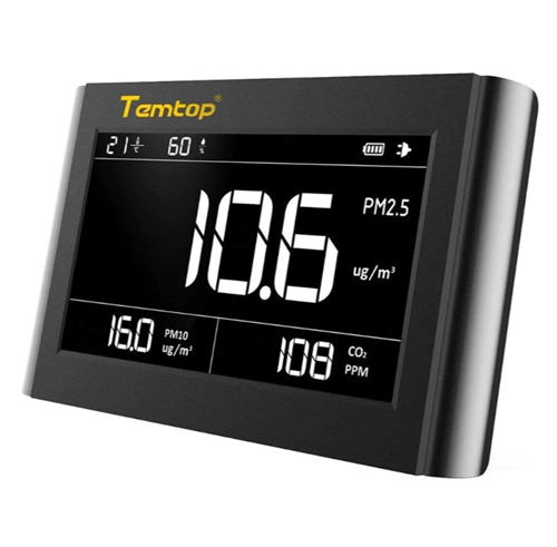 เครื่องวัดปริมาณฝุ่นTemtop P1000 CO2 Air 