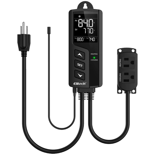 เครื่องวัดอุณหภูมิแบบดิจิตอล Elitech STC-1000Pro