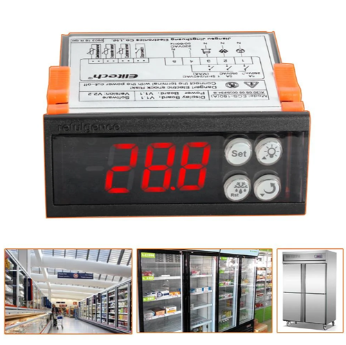 เครื่องควบคุมอุณหภูมิความชื้นแบบดิจิตอล Elitech ECS-180A