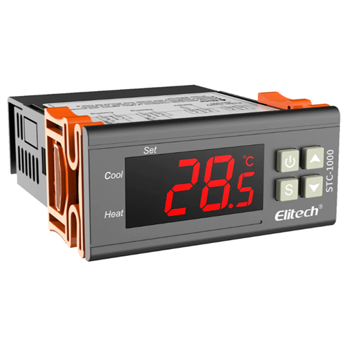 เครื่องควบคุมอุณหภูมิความชื้นแบบดิจิตอล Elitech STC-1000 110V