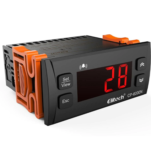 เครื่องควบคุมอุณหภูมิความชื้นแบบดิจิตอล Elitech CP-6000N