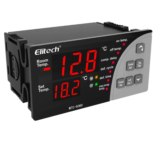 เครื่องควบคุมอุณหภูมิความชื้นแบบดิจิตอล Elitech MTC-5060