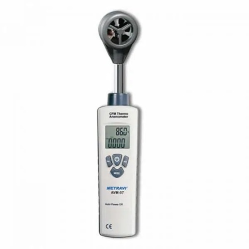 เครื่องวัดความเร็วลมแบบพัดลมโลหะAVM-07
