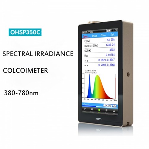 เครื่องสเปกโตรมิเตอร์โหมดพื้นฐาน OHSP-350C CCT CRI
