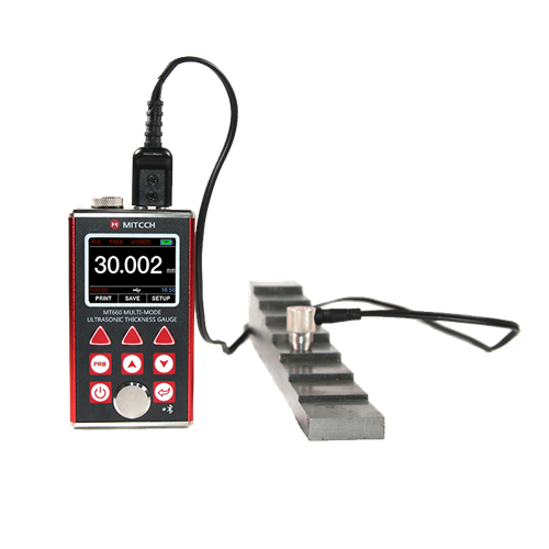เครื่องวัดความหนาอัลตราโซนิกหลายโหมด MT660