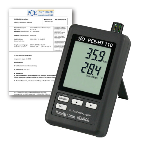 เครื่องวัดคุณภาพอากาศ PCE-HT110-ICA