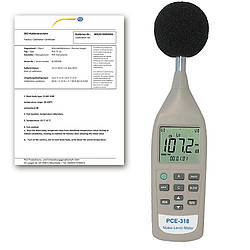 เครื่องวัดเสียงรบกวน PCE-318-ICA 