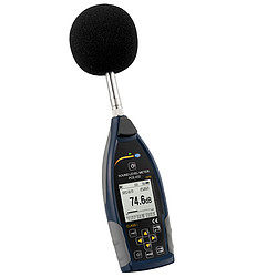เครื่องวัดเสียงรบกวน/เครื่องวัดเสียงแบบบันทึกข้อมูล Class 1 พร้อม GPS PCE-432