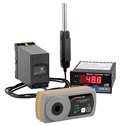 เครื่องวัดเสียงรบกวน/เครื่องวัดเสียงพร้อมเครื่องสอบเทียบเสียง PCE-SLT-KIT-N