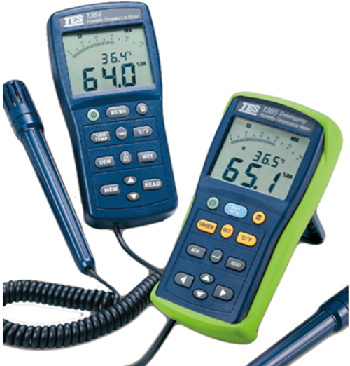 เครื่องวัดอุณหภูมิความชื้น TES-1364/TES-1365