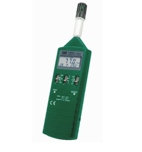 เครื่องวัดอุณหภูมิความชื้น TES-1360A