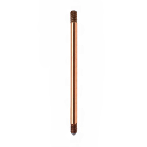 Copper-Bonded Ground Rod 254 micron Threaded Type UL-Listed