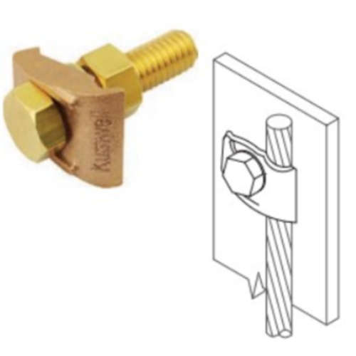 Clamp A Cable to Flat Bar 