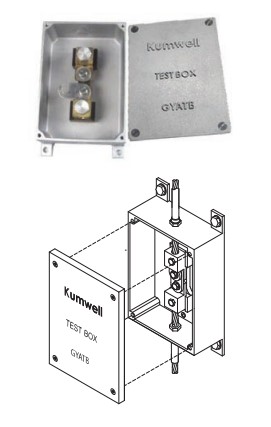 Grounding Test Box Aluminium enclosure