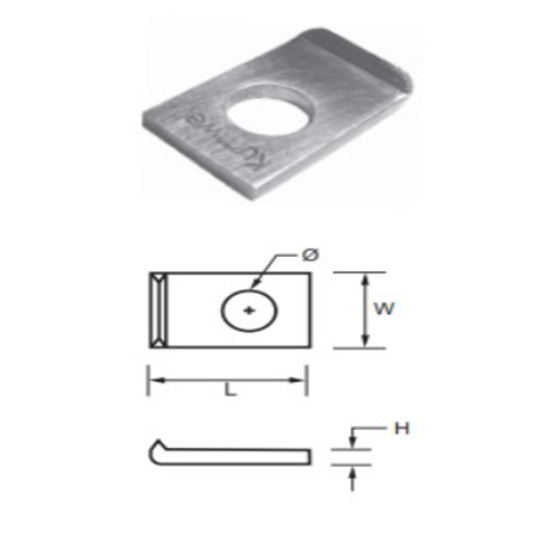 Copper Lug for Exothermic Welding 1-Hole