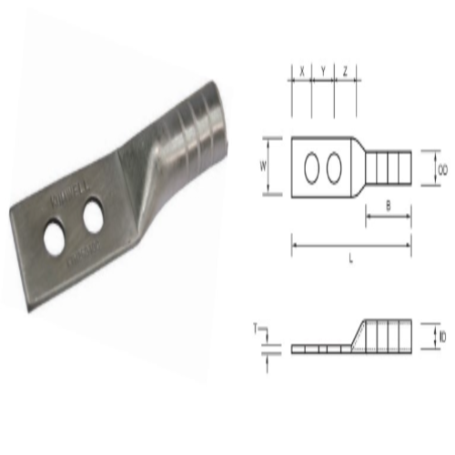 Copper Lugs 2-Hole Copper Lugs