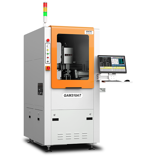 เครื่องตัดบอร์ดอิเล็กทรอนิกส์ Model GAM 310AT In-line Automatic PCB Router Machine
