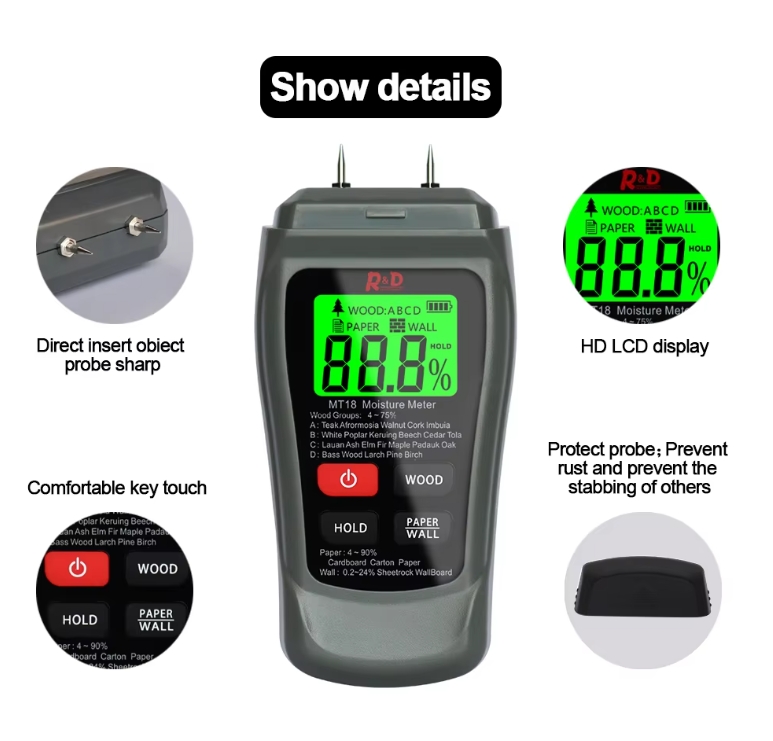 Wood Moisture Meter MT18