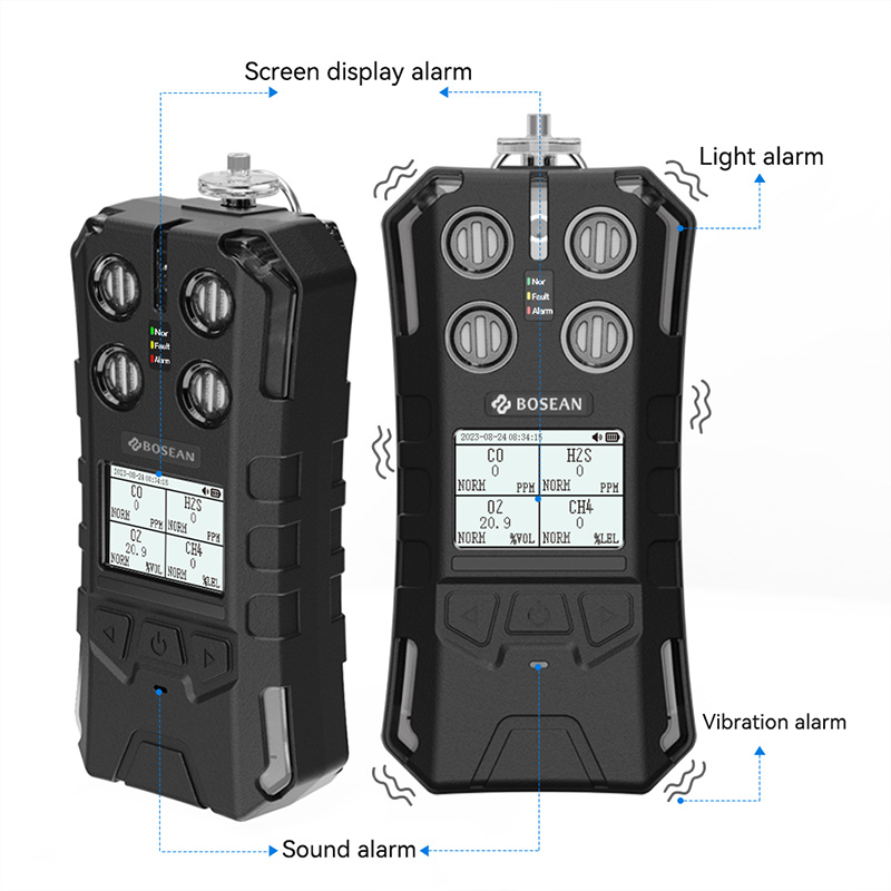เครื่องตรวจจับก๊าซหลายชนิด S40 4 in 1
