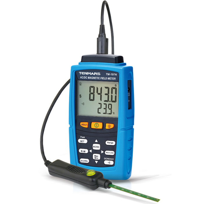 AC/DC Magnetic Field Meter Tenmars TM-197N