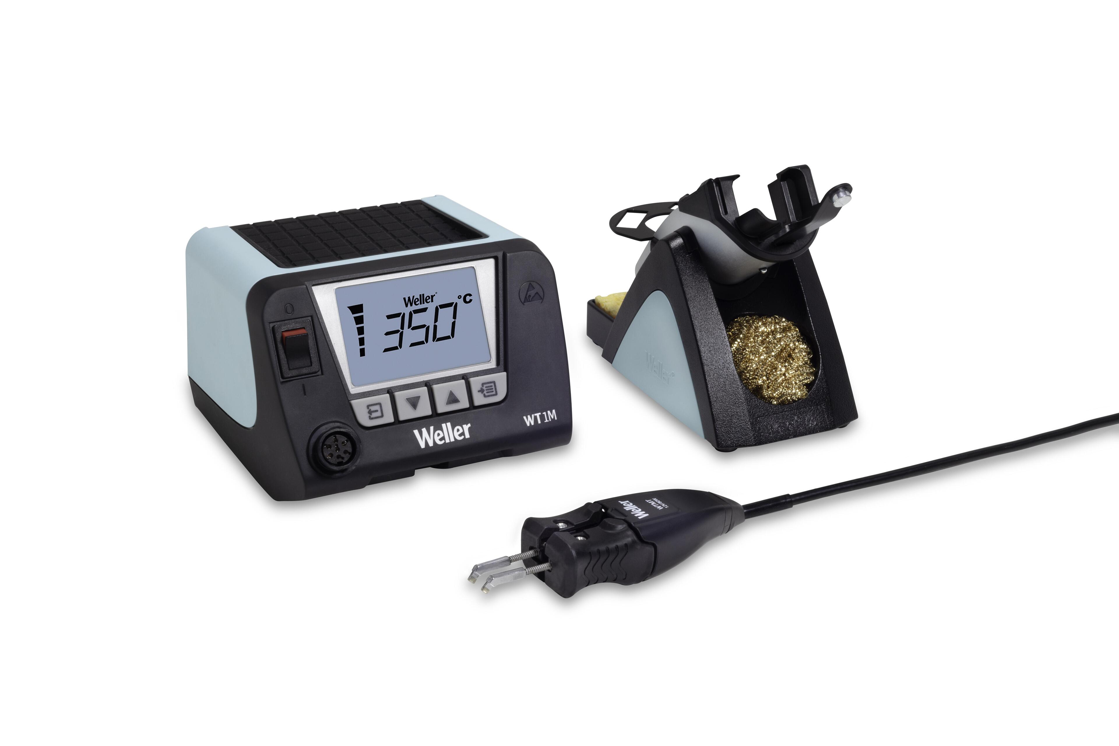 WT1012M Set - เครื่องบัดกรี แหนบถอดชิ้นส่วน รีเวิร์ค ปรับอุณหภูมิ (95W)